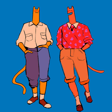 gay cats